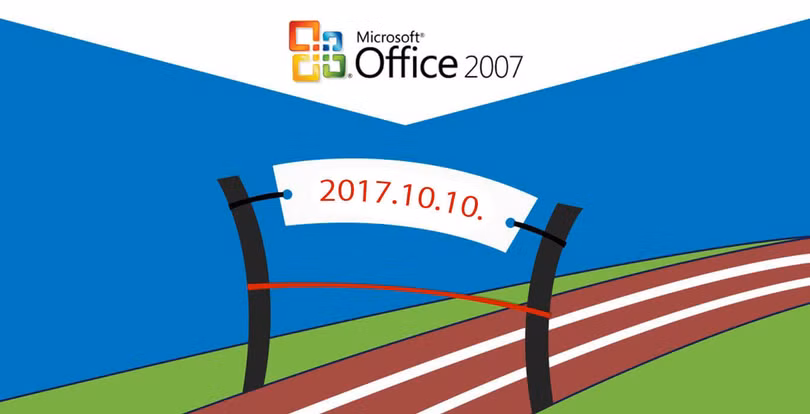  Ngày 10/10/2017, Microsoft chính thức khai tử Office 2007. Nguồn: Infosector.