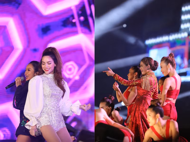 Hà Hồ, Suboi, Hoàng Thùy Linh với những màn trình diễn sexy mãn nhãn