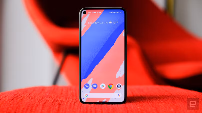 Google Pixel 5 (Ảnh: Engadget)