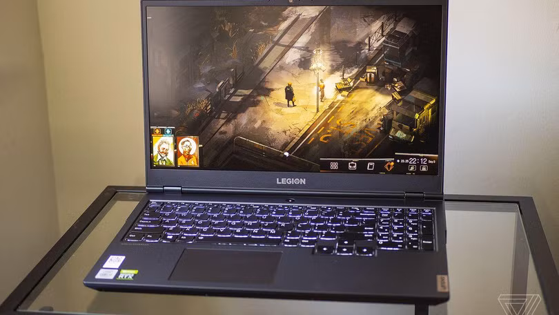 Lenovo Legion 5 đã được thiết kế gọn gàng hơn so với những phiên bản trước (Ảnh: The Verge) Lenovo Legion 5 đã được thiết kế gọn gàng hơn so với những phiên bản trước (Ảnh: The Verge)