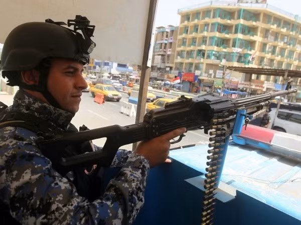 Một lính Thổ Nhĩ Kỳ tại Iraq. (Nguồn: AFP)
