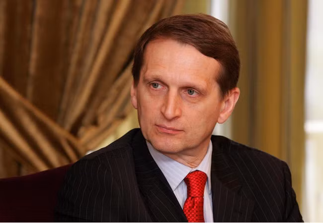 Chủ tịch Duma Nga Sergei Naryshki