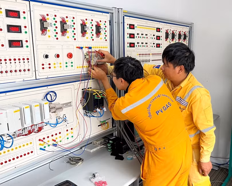 PV GAS D thường xuyên tham gia và tổ chức các hội thi tay nghề giỏi để phát triển lực lượng lao động chất lượng cao