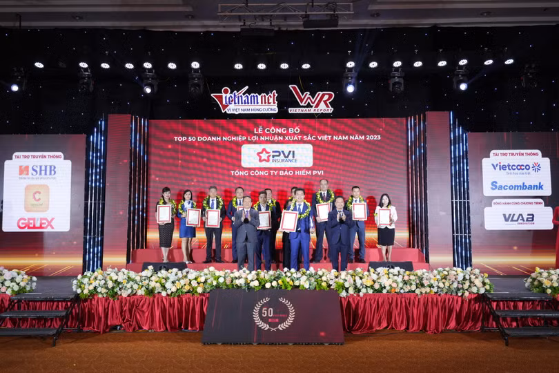 Năm thứ 3 liên tiếp Bảo hiểm PVI là doanh nghiệp bảo hiểm phi nhân thọ duy nhất được xếp hạng Top 50