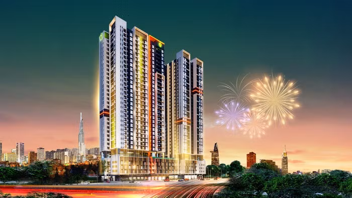 The Park Avenue có vị trí đắc địa ngay trung tâm giao thương của Thành phố Hồ Chí Minh