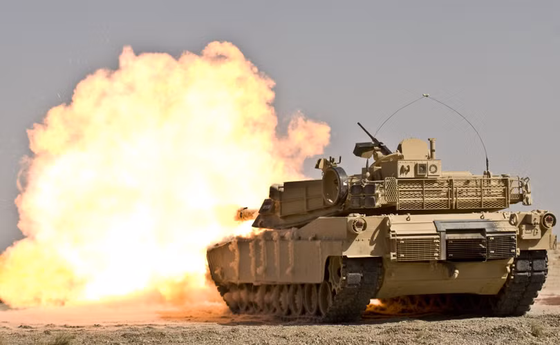 Tăng chiến trường M1 Abrams.