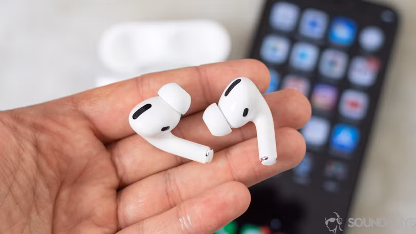 AirPods Pro (Ảnh: SoundGuys) AirPods Pro (Ảnh: SoundGuys)