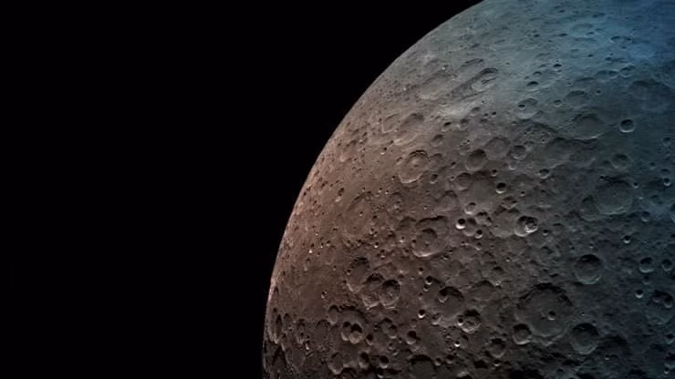 Bề mặt Mặt Trăng chụp bởi tàu Beresheet của SpaceIL