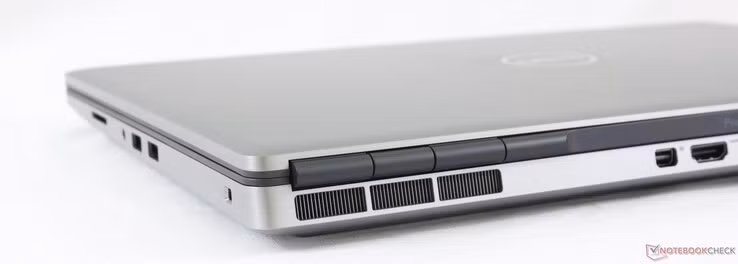 Dell Precision 7550 có trọng lượng nặng (Ảnh: Notebook Check)