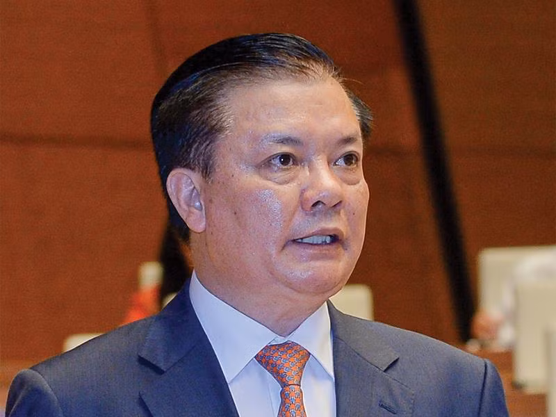Bộ trưởng Bộ Tài chính, ông Đinh Tiến Dũng