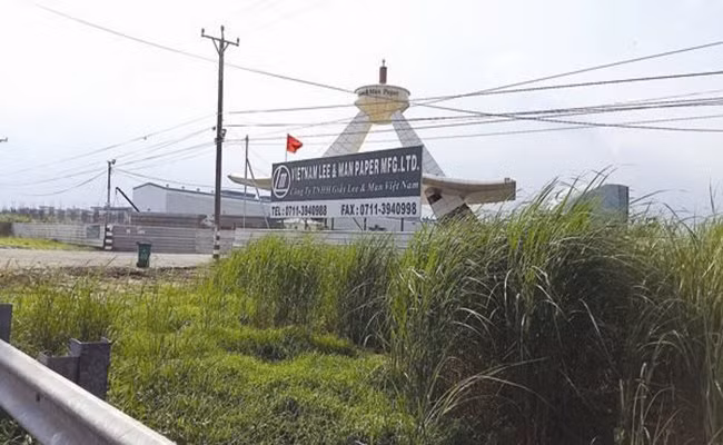 Dự án của Công ty TNHH Lee&Man tại huyện Châu Thành (Hậu Giang). Ảnh:TL