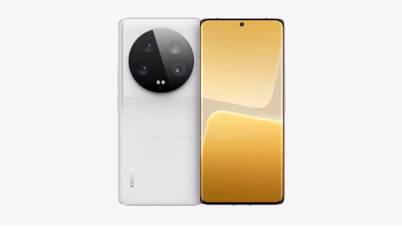 Hình ảnh kết xuất CAD của Xiaomi 13 Ultra xuất hiện vào ngày hôm qua (Ảnh: Gizmochina)