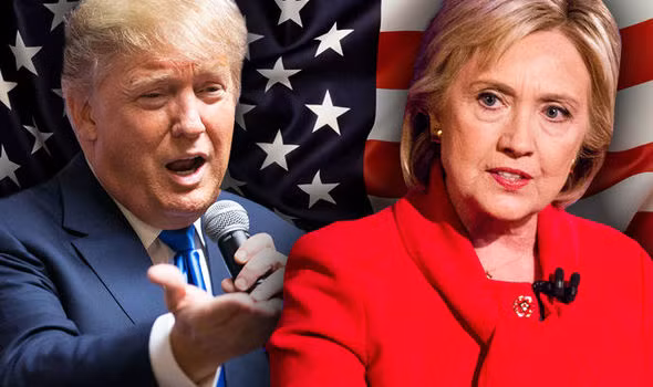 Ông Trump và bà Hillary Clinton.