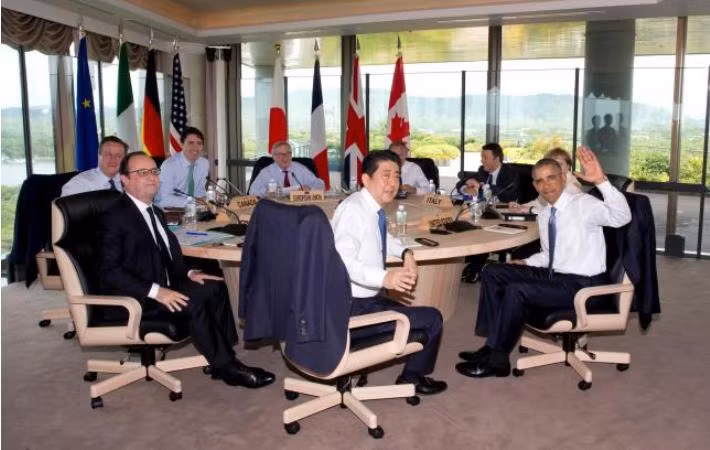 Các nhà lãnh đạo G7.