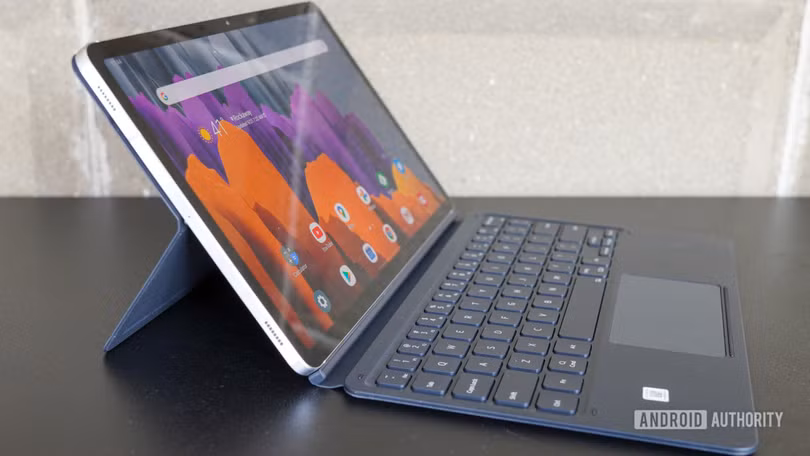 Samsung Galaxy Tab S7 có độ hoàn thiện tốt (Ảnh: Android Authority)