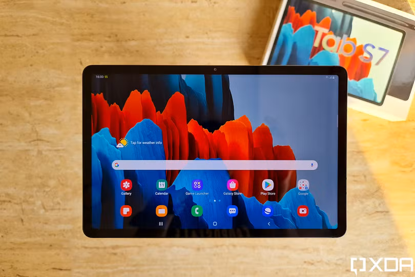 Samsung Galaxy Tab S7 vẫn tồn tại một số điểm trừ (Ảnh: XDA)
