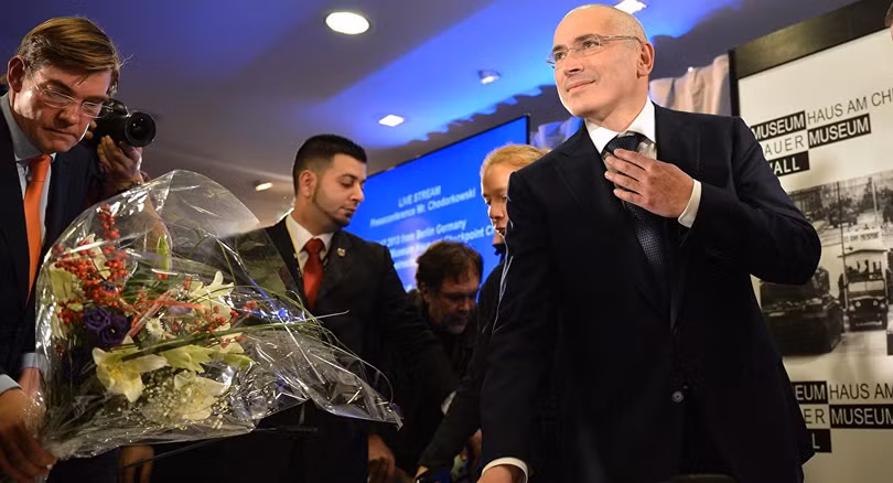Doanh nhân Nga Khodorkovsky.