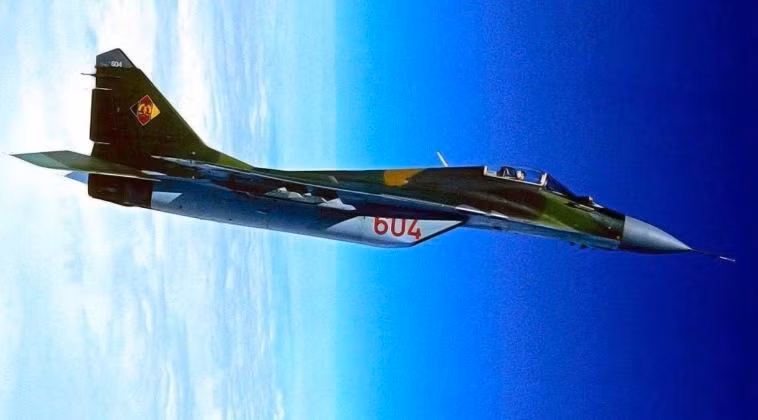 Tiêm kích MiG-29 của Đông Đức (Ảnh: Military Watch Magazine)