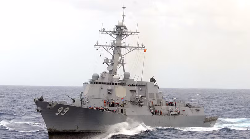 Khu trục hạm USS Mahan của Hải quân Mỹ.
