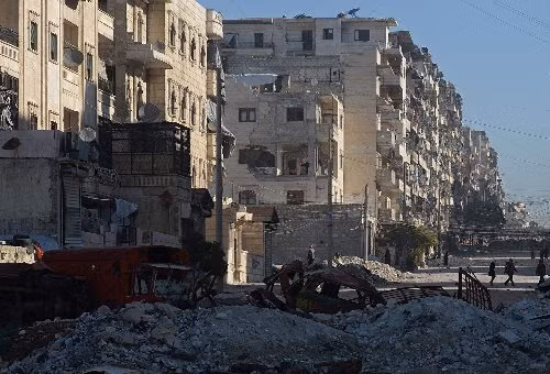 Phải mất một khoảng thời gian dài mới có thể khôi phục đống hoang tàn Aleppo lại như trước thời chiến.