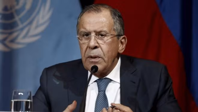 Ngoại trưởng Nga Sergei Lavrov. Ảnh: Reuters