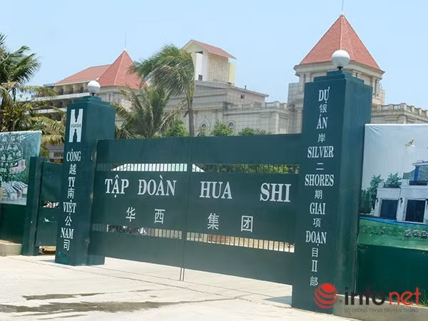 doCông tyCông tyTNHH Đầu tư và phát triển Sliver Shores (chủ khách sạn Crowne Plaza ở bên cạnh) làm chủ đầu tư,Công ty TNHH Sichuan Huashi Việt Nam (thuộc Tập đoàn Huashi, Trung Quốc) làm tổng thầu (Ảnh: HC)