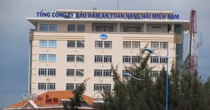 Trụ sở Tổng công ty Bảo đảm an toàn hàng hải miền Nam.