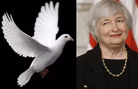 Bà Yellen được đánh giá là một con người uyển chuyển, khôn ngoan rất khó tìm ở Washington. Bà Yellen được đánh giá là một con người uyển chuyển, khôn ngoan rất khó tìm ở Washington.