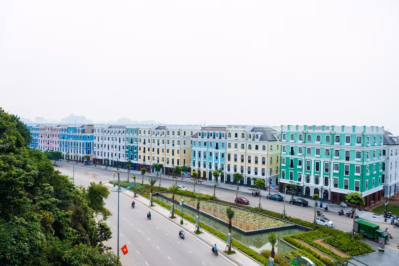 Khu Shophouse - một trong những sản phẩm BĐS được các nhà đầu tư quan tâm thời gian qua