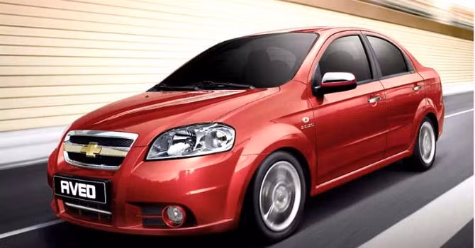 Chevrolet Aveo với giá bán từ 435 triệu đồng