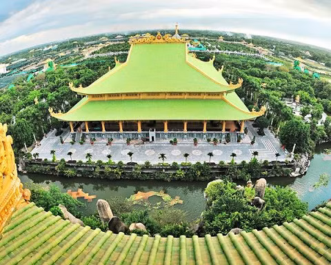 Một góc Khu du lịch Đại Nam