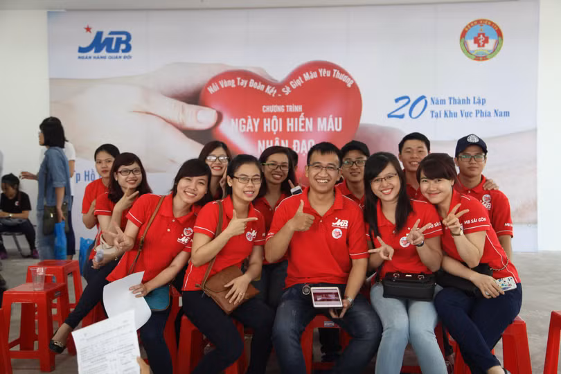 MB tổ chức hiến máu nhân đạo