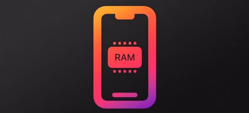 Thay đổi về dung lượng RAM trên các mẫu iPhone qua từng thời kỳ (Ảnh; 9to5mac)