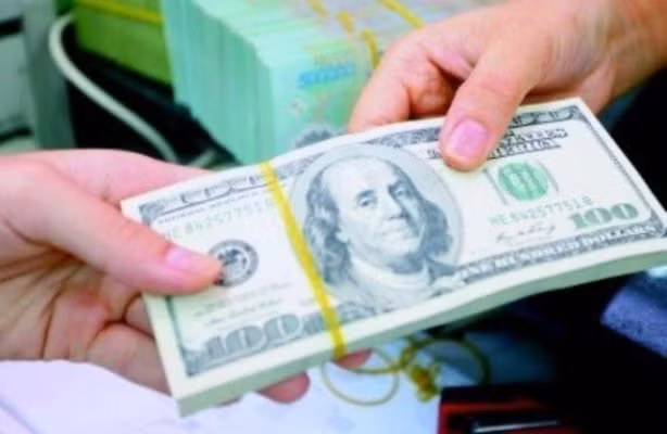 Ba ngày trước khi quyết định điều chỉnh tỷ giá lần hai, mỗi ngày NHNN bán ra vài trăm triệu đô la Mỹ, song cầu vẫn rất cao chủ yếu do các ngân hàng thương mại mua vào để đóng trạng thái cho khách hàng.