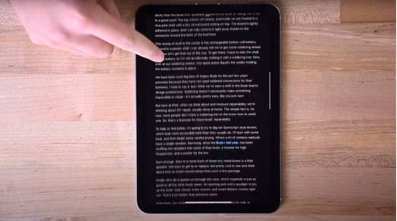 Apple bị kiện tập thể vì lỗi "jelly scrolling" trên iPad mini (Ảnh: MacRumors)