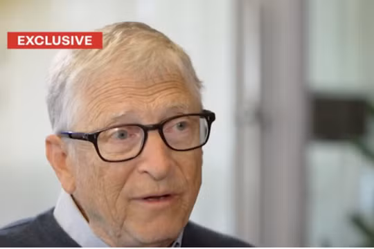 Tỷ phú Bill Gates trả lời phỏng vấn trên Channel 9 truyền hình Australia hôm 4/2, Ảnh: Creaders.