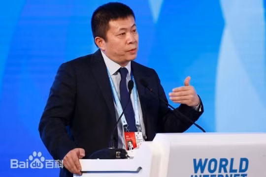 Tào Quốc Vĩ tại Hội nghị internet thế giới của Liên Hợp Quốc. Ảnh: Baidu.