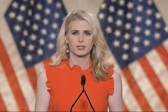 Natalie Harp, trợ lý điều hành của Tổng thống Mỹ Donald Trump. Ảnh: ATVN.
