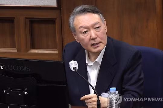 Cựu Tổng thống Hàn Quốc Yoon Suk-yeol, người đang đối mặt với mức án tử hình tại phiên tòa phúc thẩm. Ảnh: Yonhap.