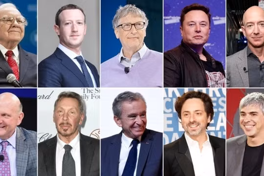Năm 2025, tổng số tỷ phú trên thế giới có 2.919 người, tăng 8,8% so với năm trước. Ảnh: Sohu.