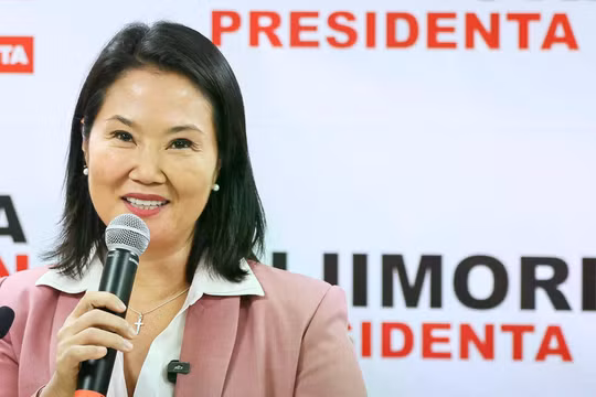 Bà Keiko Fujimori đã được công nhận trúng cử Tổng thống Peru. Ảnh: Elmudo.