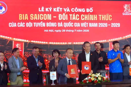 SABECO và VFF ký thỏa thuận gia hạn và nâng tầm hợp tác chiến lược giai đoạn 2026-2029.