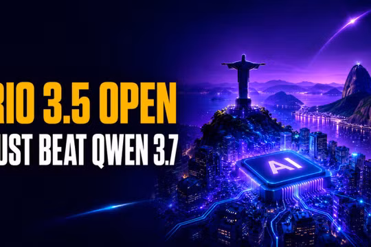 Khi tung ra, IplanRIO quảng cáo sản phẩm RIO 3.5 của họ đã đánh bại Qwen 3.7. Ảnh: Toutiao.