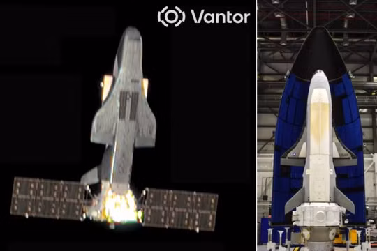 So sánh hình dáng Thần Long (trái) và X-37B của Mỹ (phải). Ảnh: TWZ.