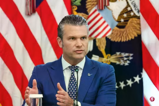 Bộ trưởng Chiến tranh Mỹ Pete Hegseth hôm 23/10 thông báo Lầu Năm Góc sẽ đưa các Viện Khổng Tử do Trung Quốc tài trợ tại các trường đại học Mỹ vào danh sách những tổ chức đe dọa an ninh quốc gia. Ảnh: Zaobao.