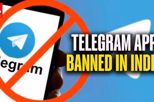 Chính phủ Ấn Độ quyết định tạm thời chặn ứng dụng Telegram trên toàn quốc trong thời gian nhất định để ngăn gian lận thi cử. Ảnh: Indiatoday.
