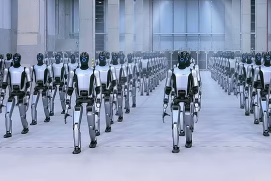 Theo Nhân dân Nhật báo, đến cuối năm 2025 Trung Quốc đã có 165 doanh nghiệp sản xuất robot hoàn chỉnh. Ảnh: Sohu.