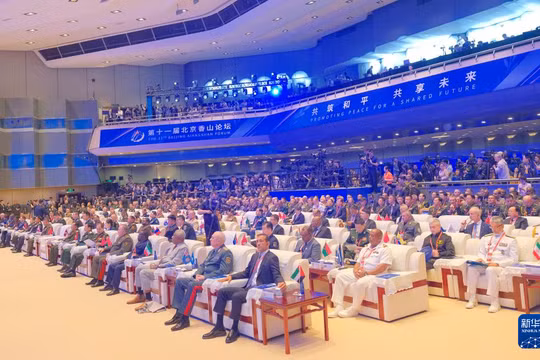 Diễn đàn Hương Sơn, Bắc Kinh lần thứ 13 khai mạc ngày 15/9. Ảnh: Xinhua.