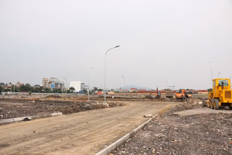 Dự án đầu tư xây dựng kinh doanh hạ tầng khu dân cư đô thị Yên Thanh/ Ảnh: baoquangninh.com.vn