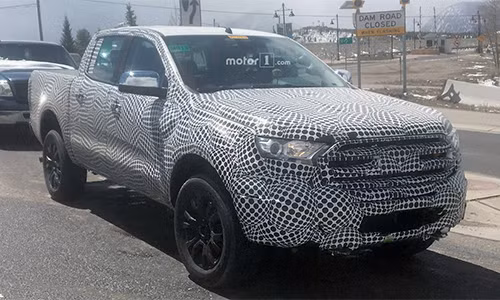 Ford Ranger thế hệ mới lộ diện trên đường thử ảnh 1 Ford Ranger thế hệ mới lộ diện trên đường thử ảnh 1